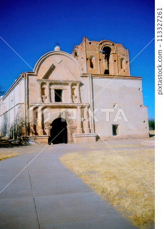 Tumacacori Mission Ruins Arizona On Film 113327261