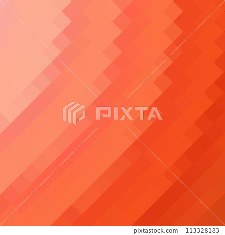 Geometric background. Presentation template. Vector background. polygonal style. Mosaic. Orange pixel. eps 10 113328183