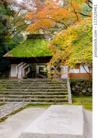 東山、法然院、京都市左京區、三門門及秋葉、白沙平台 113328461