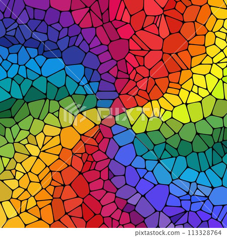 Geometric background. Presentation template. Vector background. polygonal style. Mosaic. Color pebbles. eps 10 113328764