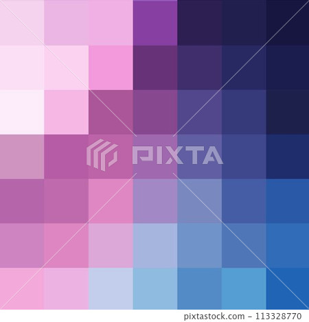 Pattern color pixel background, pattern. Blue and purple pixel wallpaper. Vector illustration. EPS 10 113328770