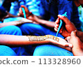 Indian Henna Tattoo 113328960