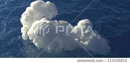 clouds over the sea 113330814