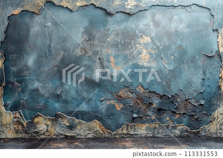 grungy wall, highly detailed textured background with space for your projects 113331553