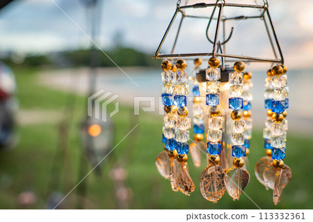 LED lamp chandelier camping equipment outside camping photo LED lamp chandelier camping equipment outside camping photo 113332361