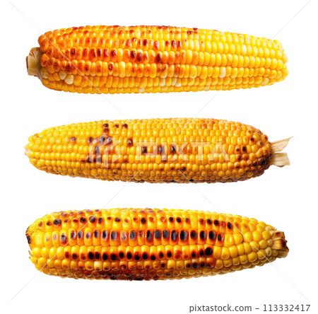 Grilled Corn, Generative AI 113332417