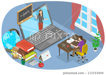 3D Isometric Flat Conceptual Illustration of... - Stock Illustration ...