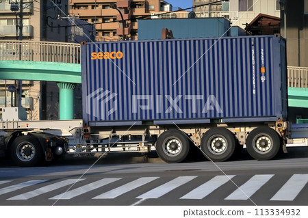 拖車圖像 113334932