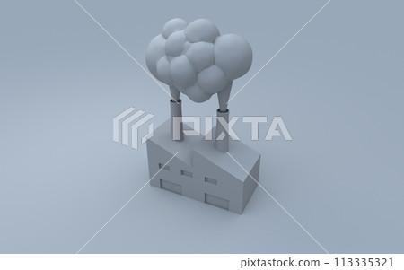 工廠冒煙的簡單圖解 113335321