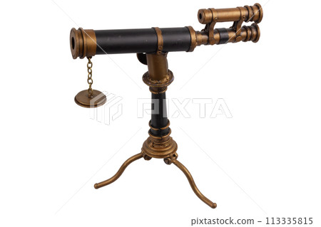 vintage brass telescope vintage brass telescope 113335815