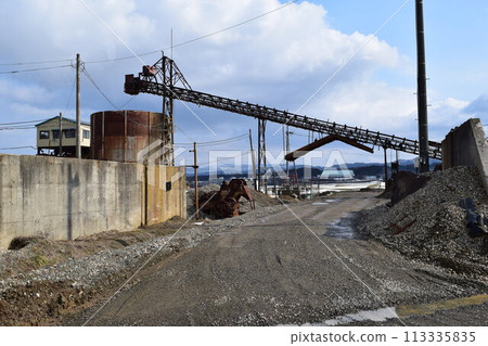 碎石廠建築材料生產現場 113335835