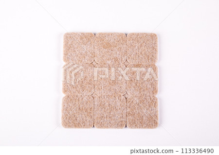 Furniture Protection Felt on a white background Furniture Protection Felt on a white background 113336490