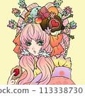 Sweets x 花魁 可愛女孩花魁登場 113338730