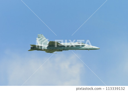 US Navy F/A-18C Hornet taking off 113339132