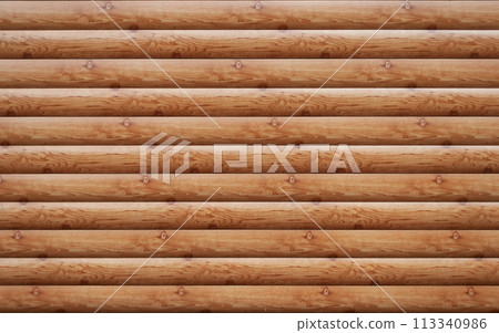 Background of new blockhouse wall 113340986