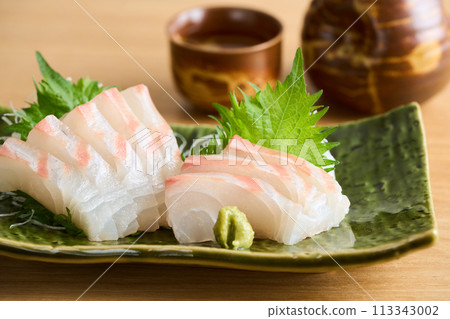 紅鯛魚生魚片 113343002