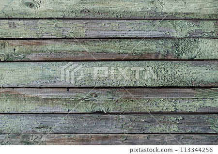 Old weathered wooden wall background 113344256