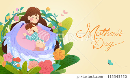 Enchanting Mothers Day card Enchanting Mothers Day card 113345550