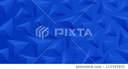 三角形剪影幾何圖案背景 113345641