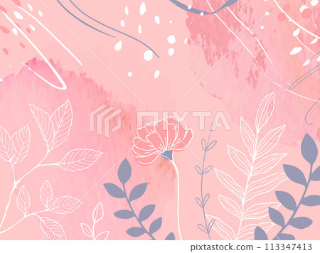Simple illustration of plants_7 113347413
