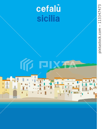 Cefalu sicilia 意大利 西西里 意大利 113347473