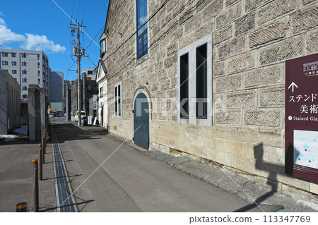 Otaru retro street corner Debukikoji Otaru retro street corner Debukikoji 113347769