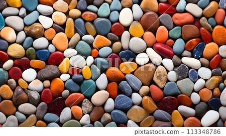 Colorful pebbles background Colorful pebbles background 113348786