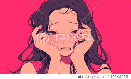 Woman crying Woman crying 113348938