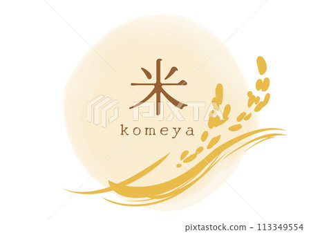 Rice - Rice background illustration Rice - Rice background illustration 113349554