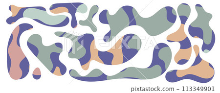 Freeform blob shapes. Abstracts amoeba shapes, freeform organic elements. Freeform blob shapes. Abstracts amoeba shapes, freeform organic elements. 113349901