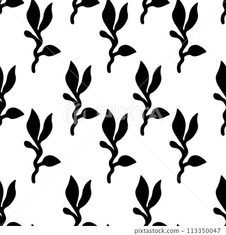 Seamless Floral Pattern Vector Design Seamless Floral Pattern Vector Design 113350047