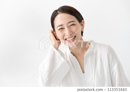 中年女子肖像 113351683