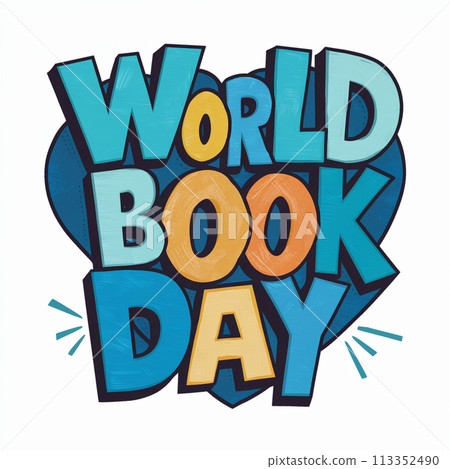 World book day. Education vector illustration 113352490