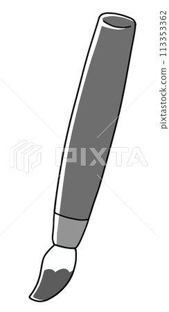 Loose and simple brush pen, solid color 113353362