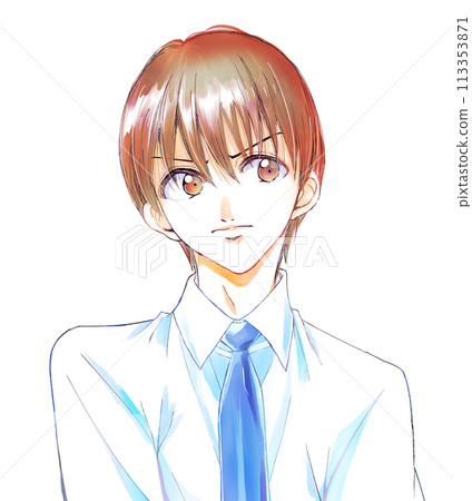 Angry male business person Angry male business person 113353871
