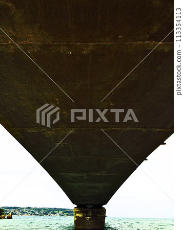 Okinawa Kouri Bridge (back) 113354113