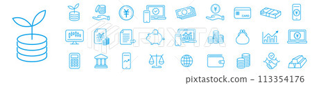 investment icon vector illustration finance money money fund investment icon vector illustration finance money money fund 113354176