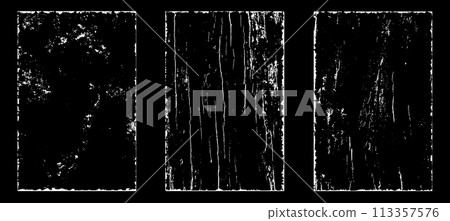 Black and white grunge. Distress overlay texture. Abstract surface dust and rough dirty wall background concept. Distress illustration simply place over object to create grunge effect. Vector EPS10. Black and white grunge. Distress overlay texture. Abstract surface dust and rough dirty wall background concept. Distress illustration simply place over object to create grunge effect. Vector EPS10. 113357576