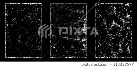 Black and white grunge. Distress overlay texture. Abstract surface dust and rough dirty wall background concept. Distress illustration simply place over object to create grunge effect. Vector EPS10. Black and white grunge. Distress overlay texture. Abstract surface dust and rough dirty wall background concept. Distress illustration simply place over object to create grunge effect. Vector EPS10. 113357577