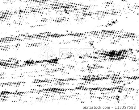 Black and white grunge. Distress overlay texture. Abstract surface dust and rough dirty wall background concept. Distress illustration simply place over object to create grunge effect. Vector EPS10. 113357588