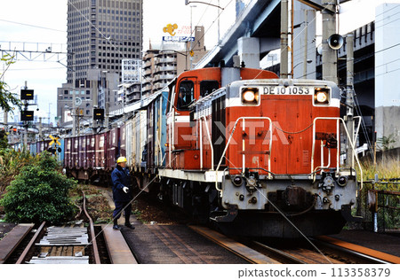 2003年DE10神戶臨港線最後一天調車工作 2003年DE10神戶臨港線最後一天調車工作 113358379