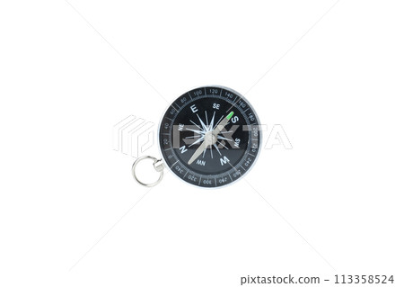 PNG compass isolated on white background. 113358524