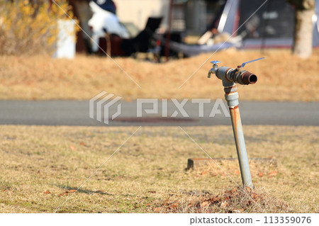 Water supply at the campsite 113359076