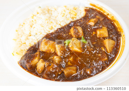 美味的麻婆豆腐炒飯 美味的麻婆豆腐炒飯 113360510
