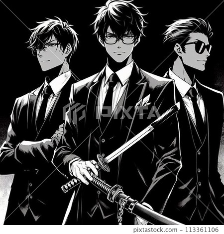 三劍客（AI 生成） 113361106