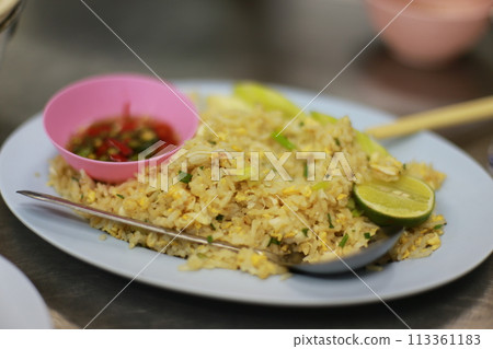 Thai food fried rice 113361183