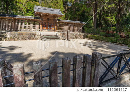 Sakyo Ward, Kyoto City, 91st Emperor Go-Uda's Mausoleum at Rengehoji Temple Sakyo Ward, Kyoto City, 91st Emperor Go-Uda's Mausoleum at Rengehoji Temple 113361317