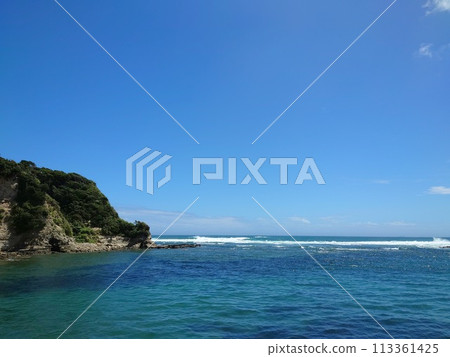 廣闊的天空、勝浦的大海 113361425