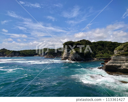 勝浦海和戲劇性的白雲 113361427