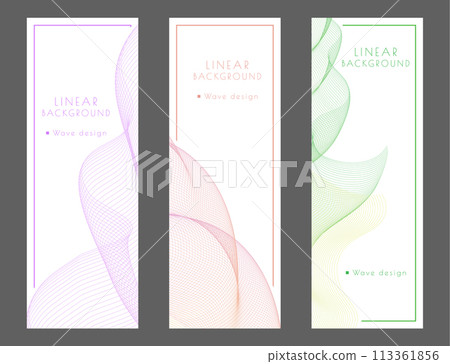 A pattern of wavy lines. Luxurious abstract background. Interior design, wallpaper, textures, textiles. The option of packaging, banners and creative design ideas A pattern of wavy lines. Luxurious abstract background. Interior design, wallpaper, textures, textiles. The option of packaging, banners and creative design ideas 113361856